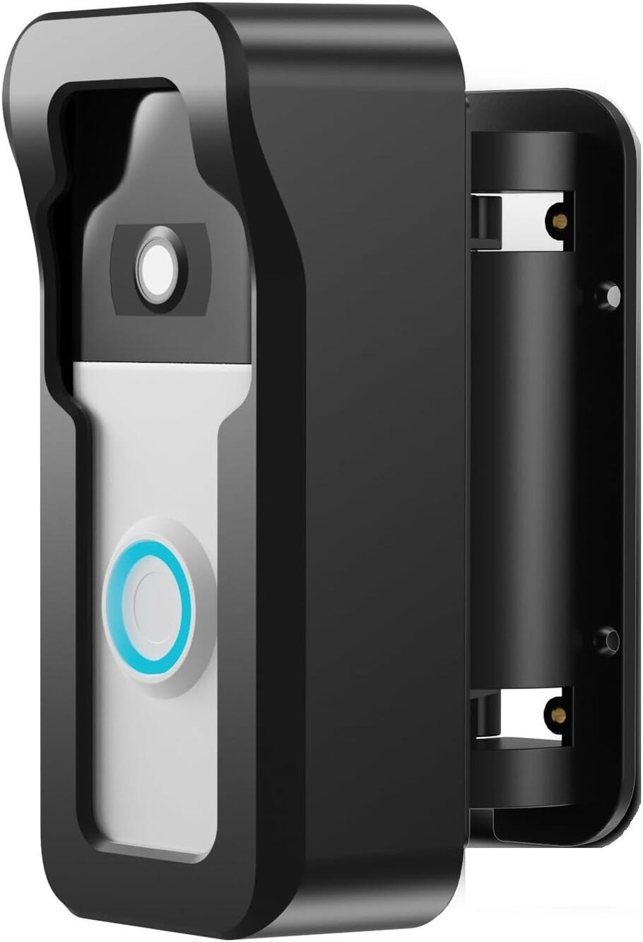 ZUMIMALL Adjustable Angle Video Doorbell Mount, Adjust 90 Degrees Wireless Camer
